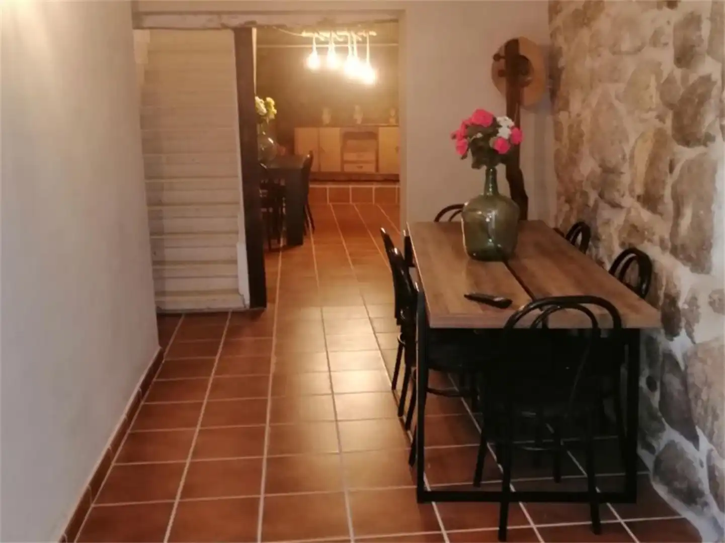 Casa adosada de alquiler en Calle del Sobradillo, 7, Villarejo del Valle Comedor de Casa adosada de alquiler en Villarejo del Valle con Amueblado