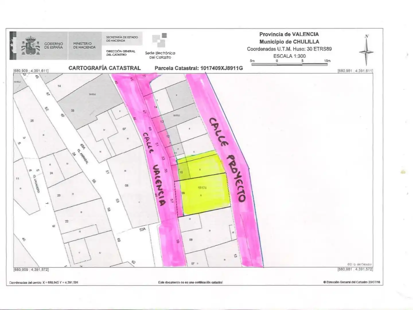 Land for sale in Calle de Valencia, 61, Chulilla Exterior view of Land for sale in Chulilla