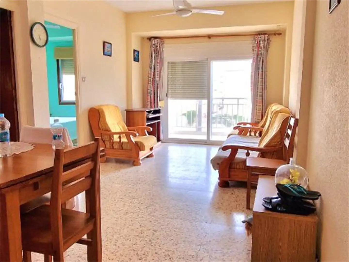 Living room of Flat for sale in Daimús  with Air Conditioner and Balcony