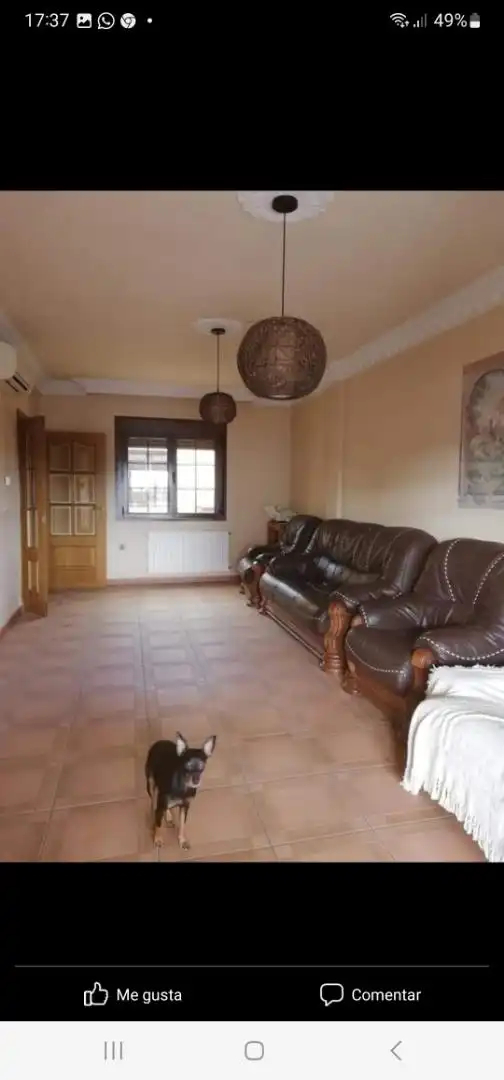 Sala de estar de Casa o chalet en venta en Moraleja con Aire acondicionado, Terraza y Balcón