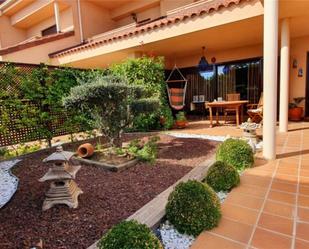 Garden of Single-family semi-detached for sale in San Lorenzo de El Escorial  with Terrace and Balcony