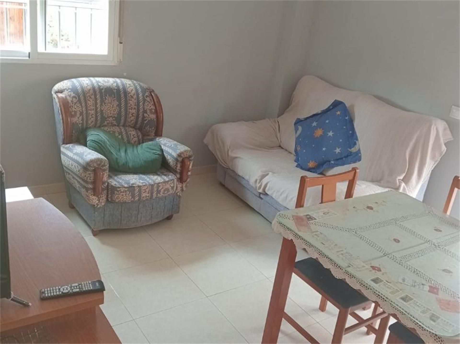 Living room of Flat for sale in Láchar  with Terrace, Storage room and Furnished