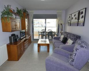 Living room of Flat for sale in Peñíscola / Peníscola  with Air Conditioner, Terrace and Swimming Pool