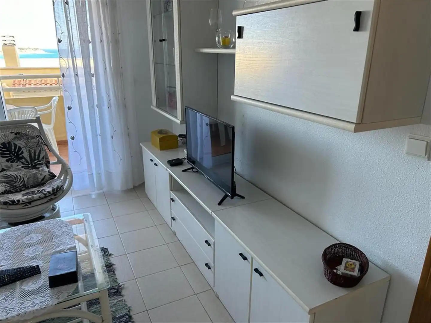 Living room of Flat for rent in Orihuela  with Terrace, Swimming Pool and Furnished