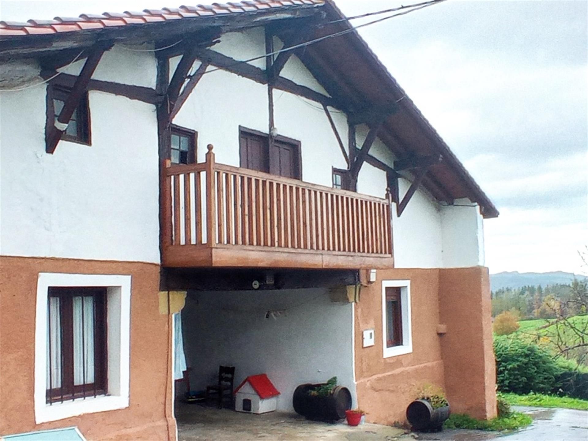 Exterior view of Country house for sale in Laukiz  with Heating, Private garden and Parquet flooring
