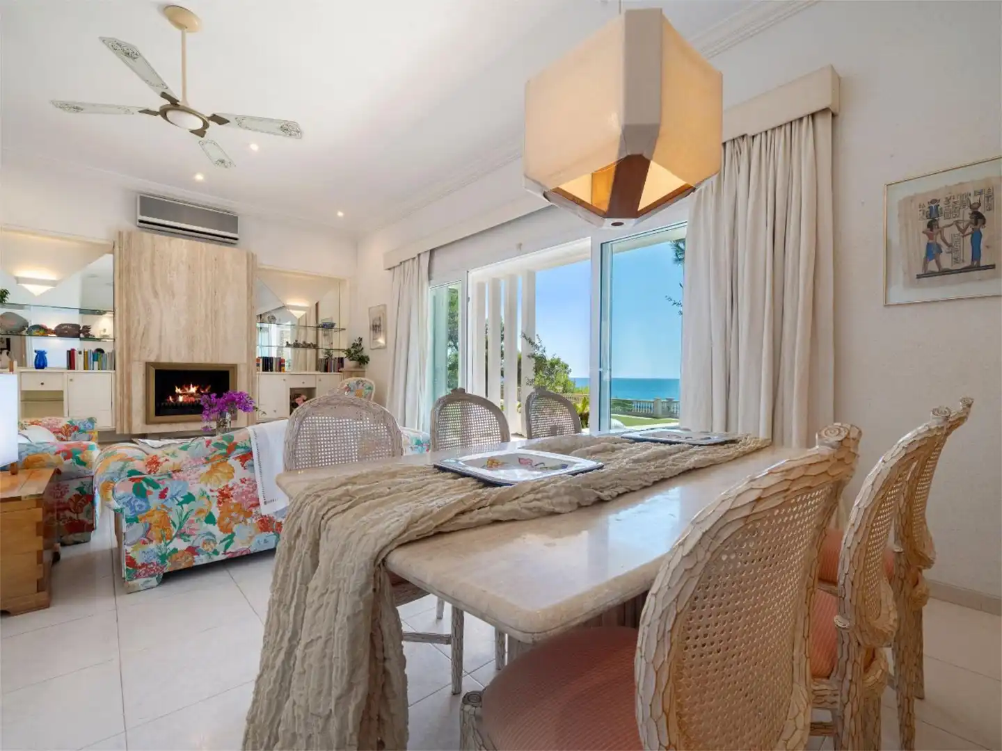 Piso en venta en Carrer del Baró de la Tournelle, 5, Pla de Maset - Cap de Salou Comedor de Piso en venta en Salou con Aire acondicionado, Calefacción y Jardín privado