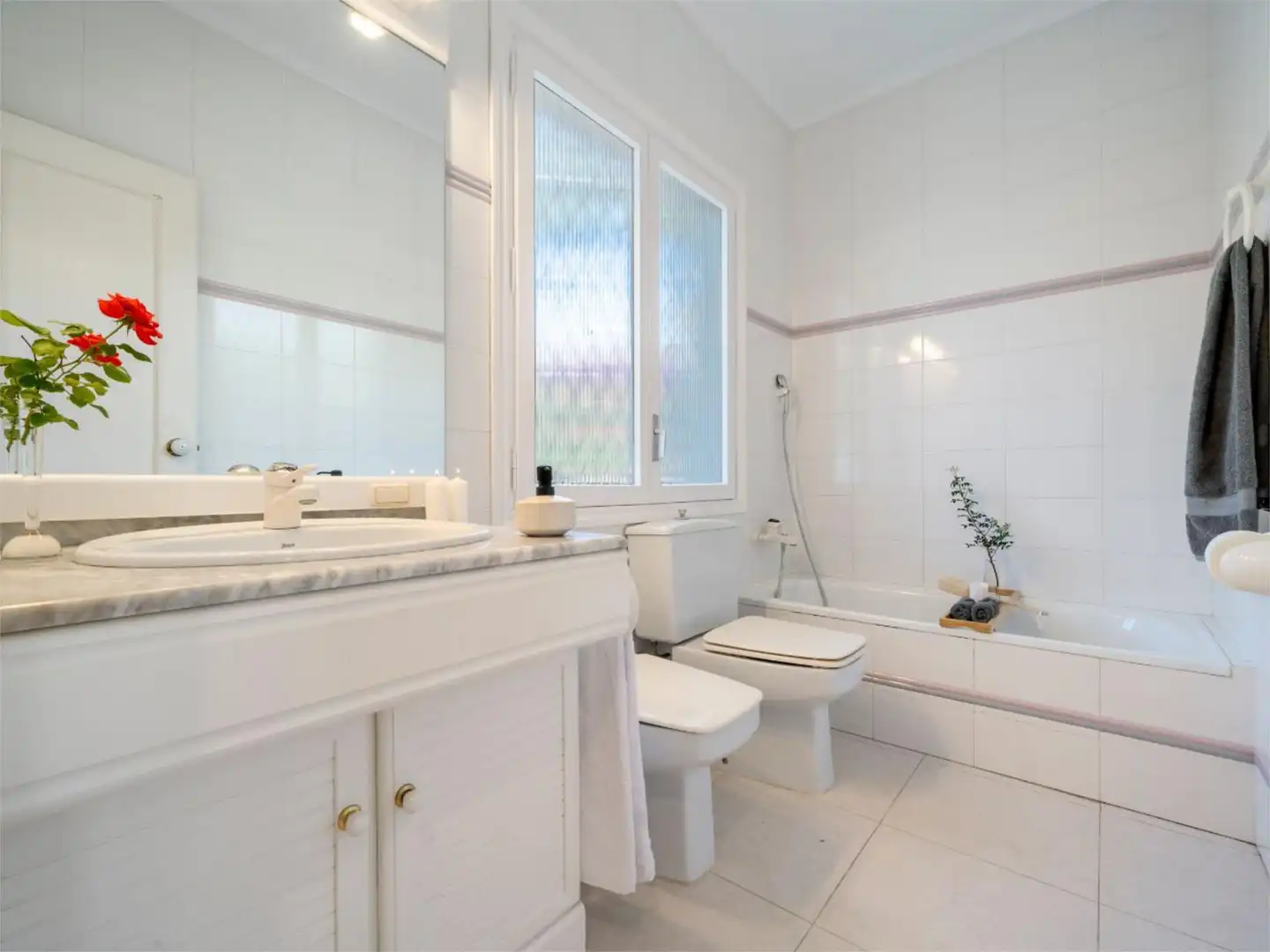 Piso en venta en Carrer del Baró de la Tournelle, 5, Pla de Maset - Cap de Salou Baño de Piso en venta en Salou con Aire acondicionado, Calefacción y Jardín privado