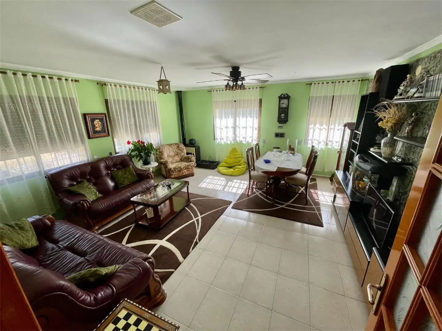 Sala de estar de Casa o chalet en venta en Rossell con Jardín privado, Terraza y Trastero