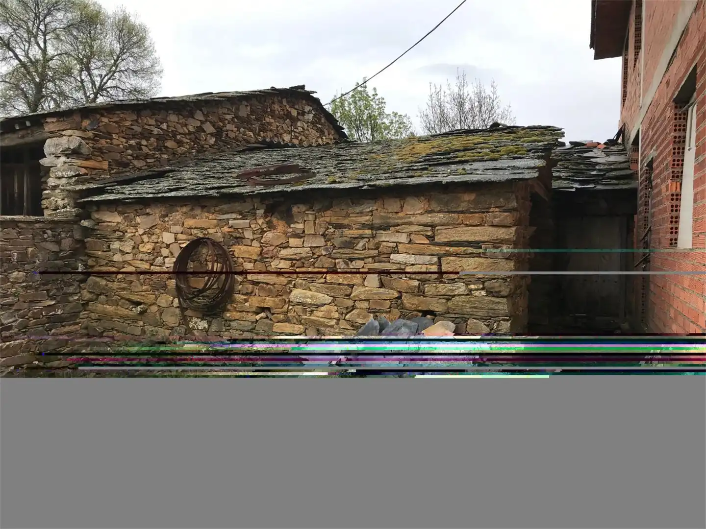 Exterior view of Houses for sale in Gallegos del Río  with Private garden