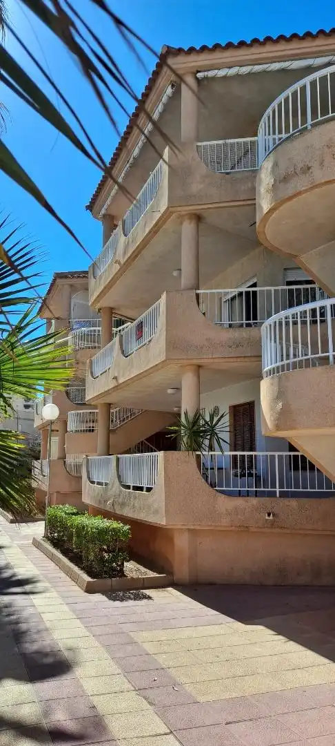 Wohnungen zur Miete in Gran Vía de la Manga, 12, La Manga del Mar Menor Terrasse von Wohnungen zur Miete in La Manga del Mar Menor mit Terrasse