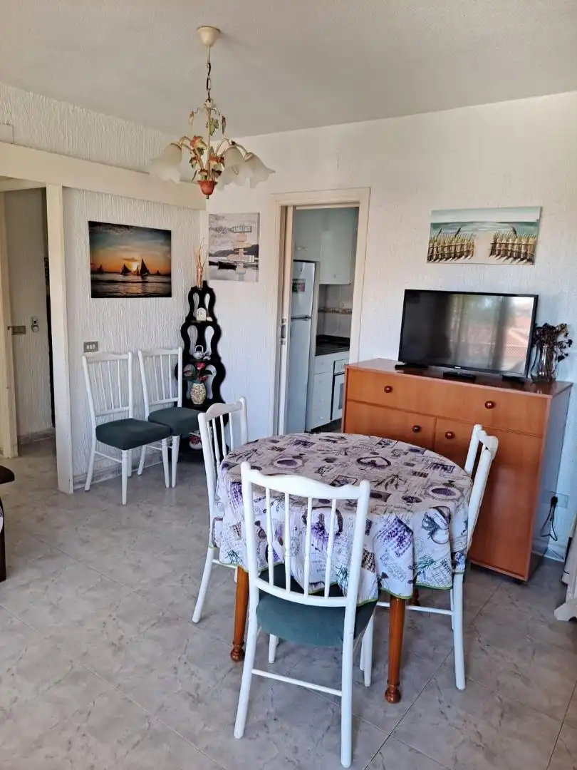 Wohnungen zur Miete in Gran Vía de la Manga, 12, La Manga del Mar Menor Esszimmer von Wohnungen zur Miete in La Manga del Mar Menor mit Terrasse