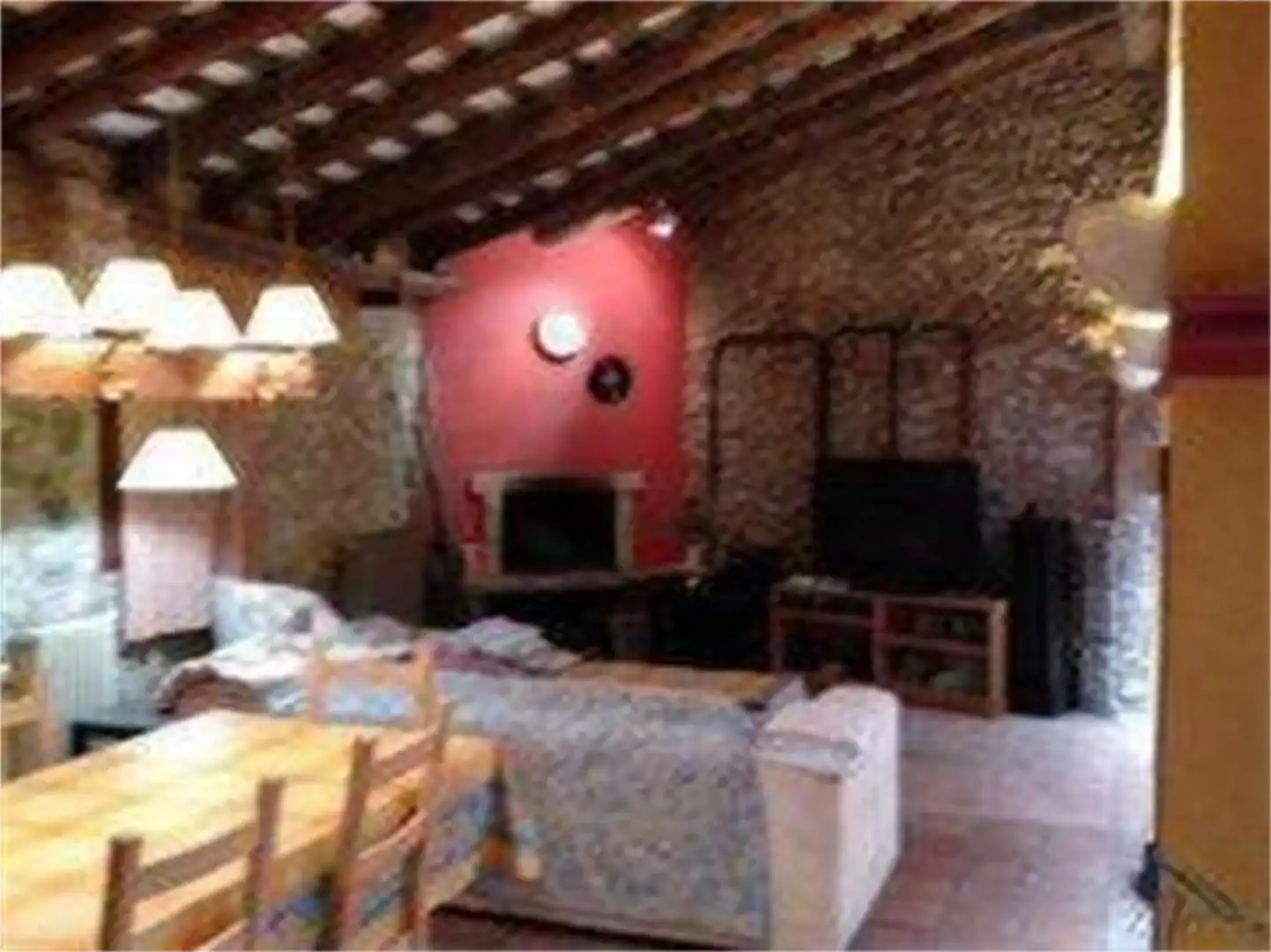 Finca rústica en venta en Carrer de França, 12, Osor Sala de estar de Finca rústica en venta en Osor con Calefacción, Parquet y Amueblado