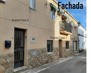 Exterior view of House or chalet for sale in Sierra de Fuentes  with Air Conditioner and Balcony