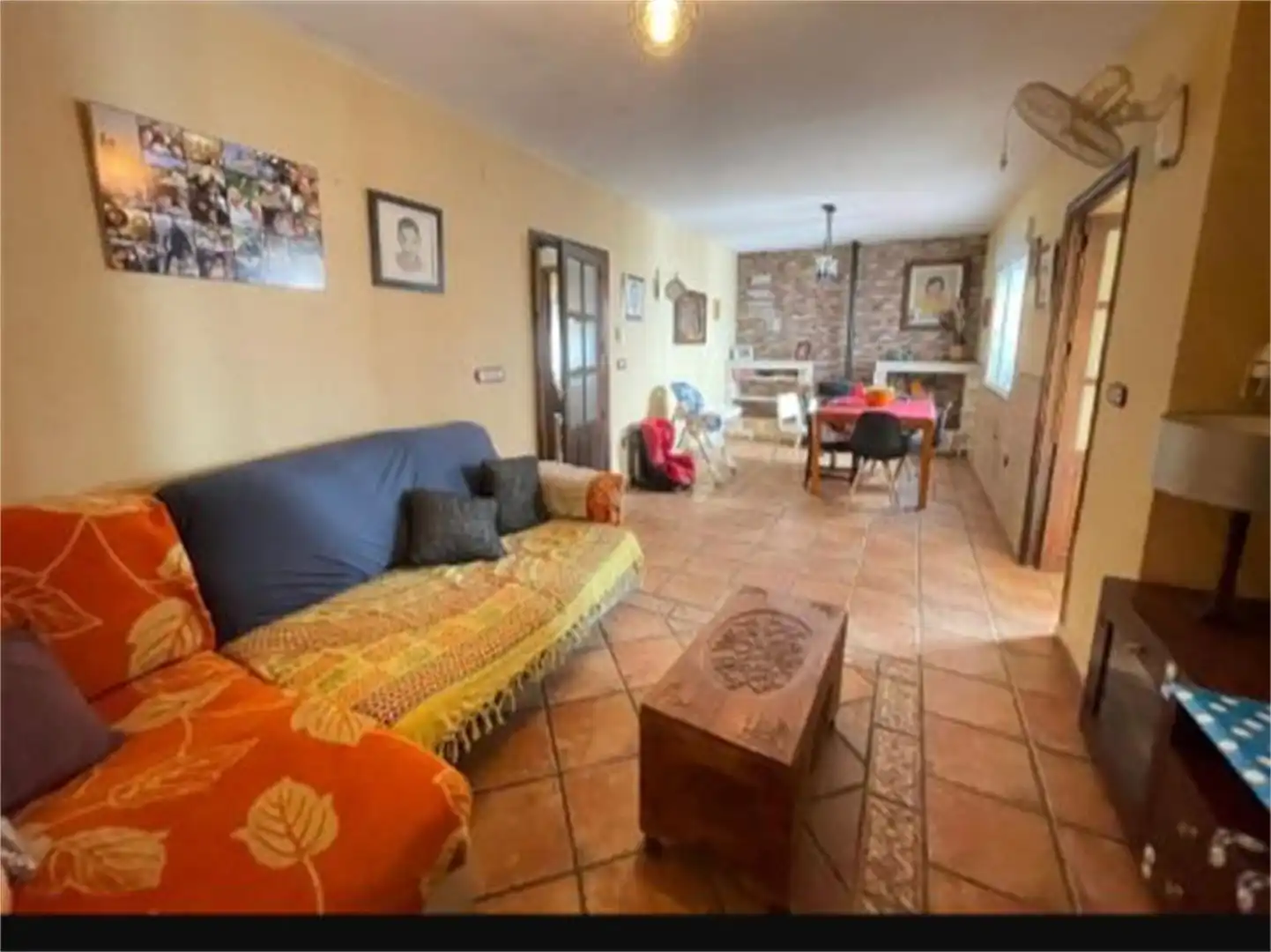 Casa adosada en venta en Carrer Advocat Senabre, 23, Muro de Alcoy Sala de estar de Casa adosada en venta en Muro de Alcoy