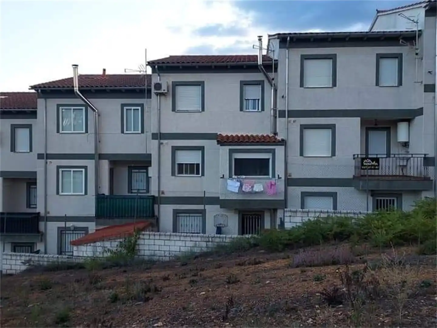 Exterior view of Houses for sale in Caminomorisco  with Terrace and Balcony