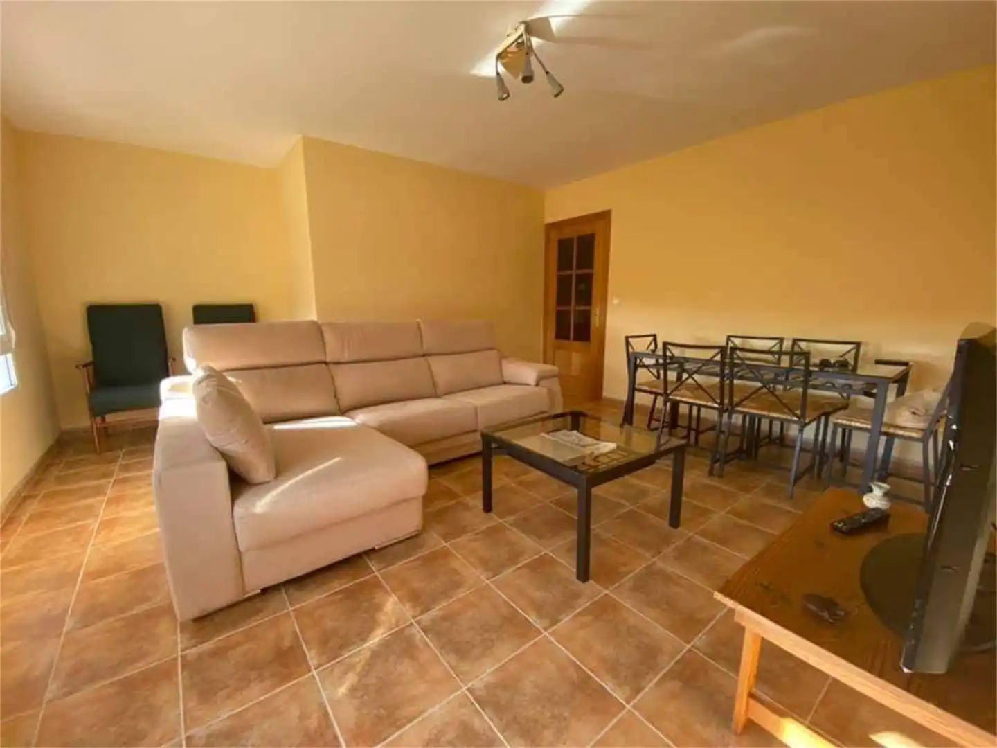 Living room of Houses for sale in Caminomorisco  with Terrace and Balcony