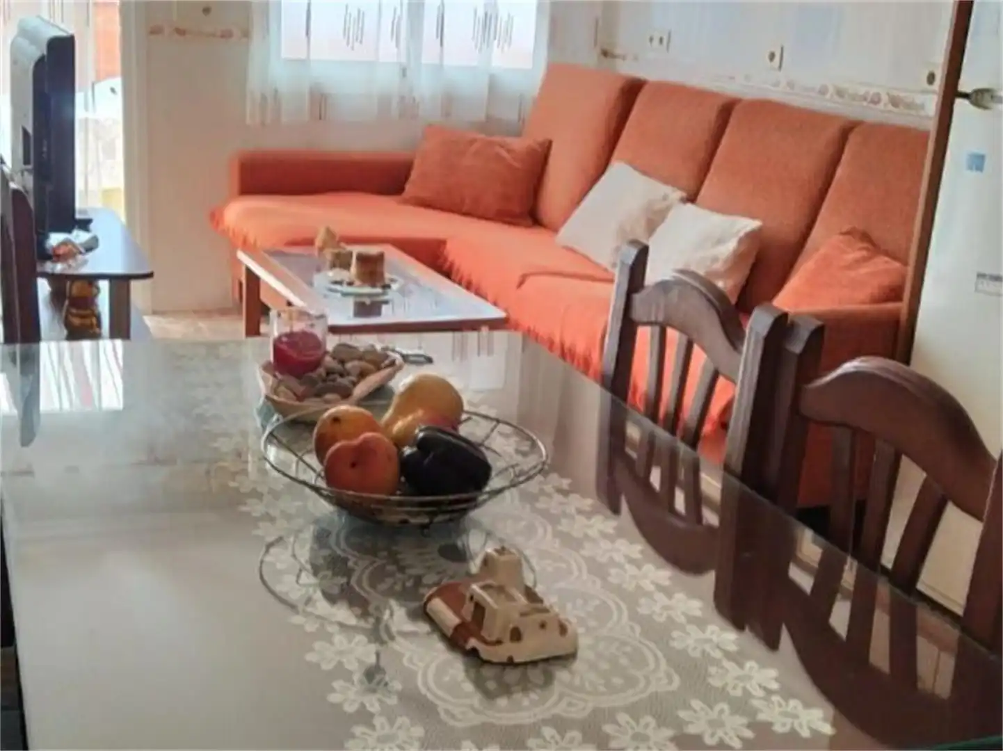 Sala de estar de Planta baja en venta en Villarrobledo con Terraza