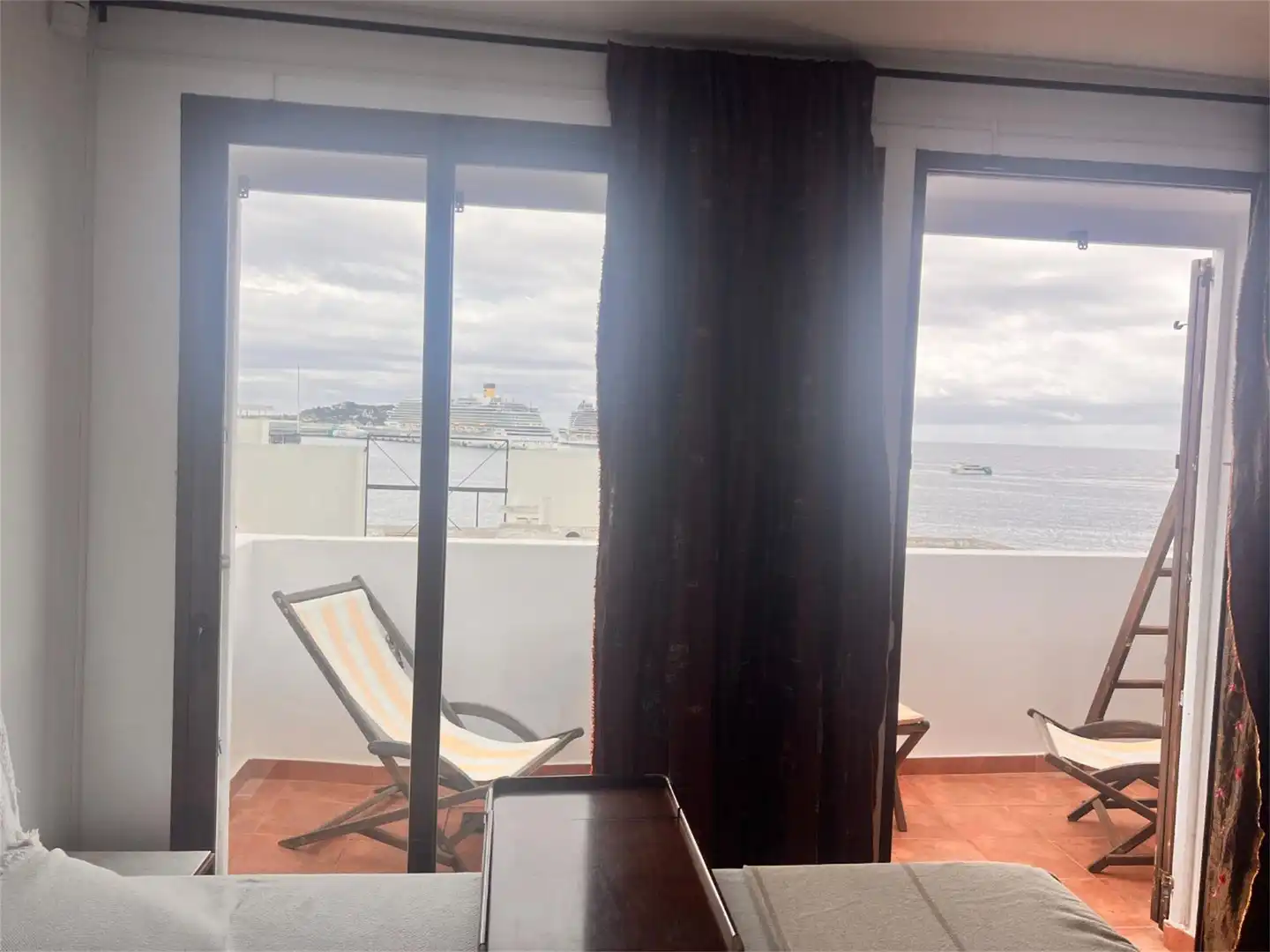 Schlafzimmer von Wohnung zum Verkauf in Eivissa mit Terrasse, Abstellraum und Möbliert