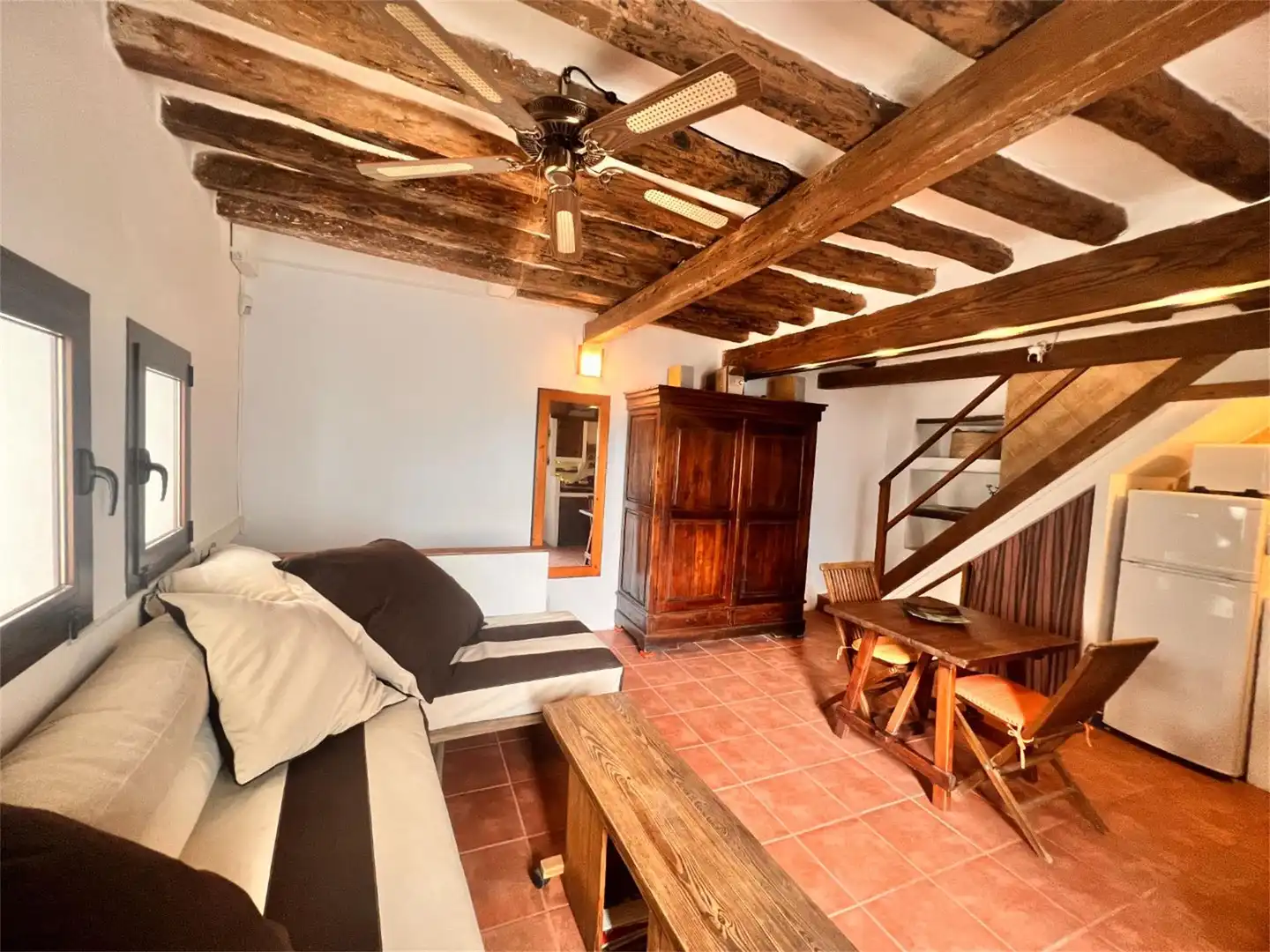 Wohnzimmer von Wohnung zum Verkauf in Eivissa mit Terrasse, Abstellraum und Möbliert