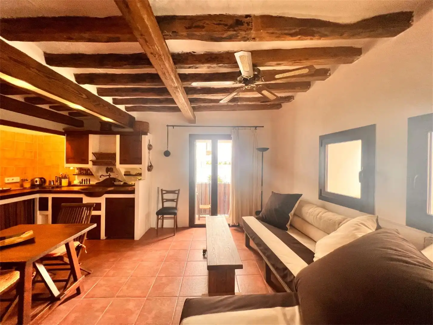 Wohnzimmer von Wohnung zum Verkauf in Eivissa mit Terrasse, Abstellraum und Möbliert
