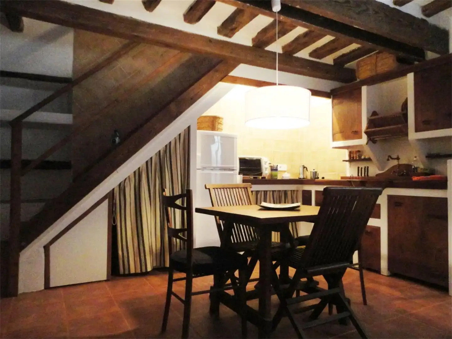 Küche von Wohnung zum Verkauf in Eivissa mit Terrasse, Abstellraum und Möbliert