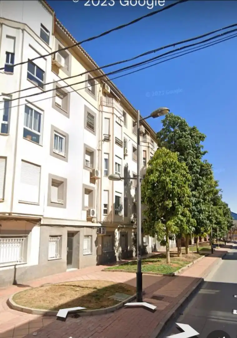Exterior view of Flat for share in Murcia  with Air Conditioner, Parquet flooring and Furnished