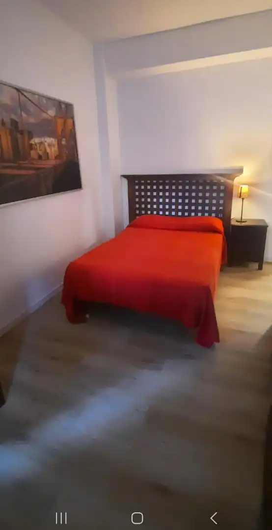 Bedroom of Flat for share in Murcia  with Air Conditioner, Parquet flooring and Furnished