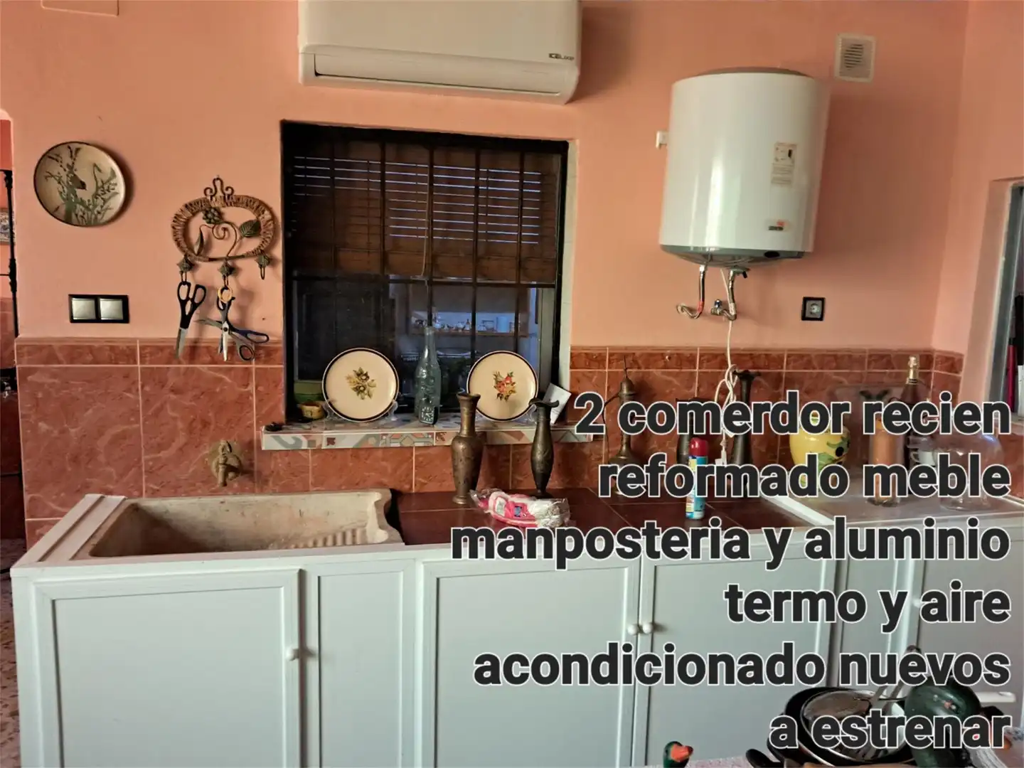 Cocina de Casa adosada en venta en Las Cabezas de San Juan con Aire acondicionado, Calefacción y Jardín privado