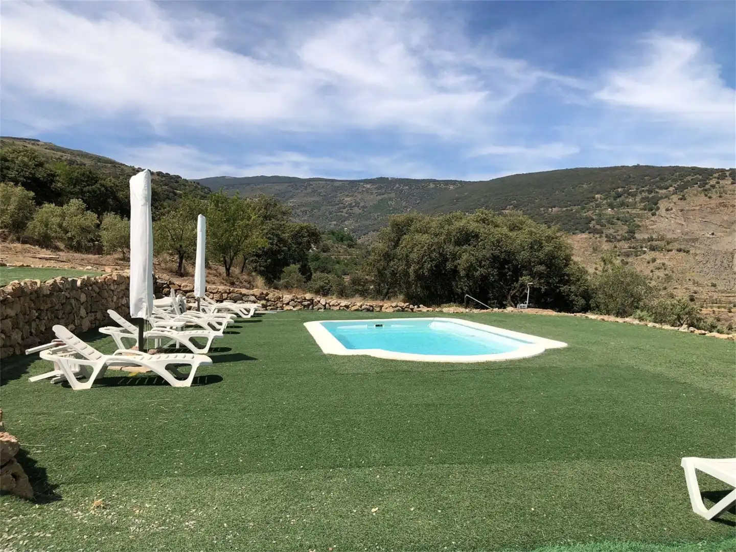 Piscina de Finca rústica en venda en Nevada amb Aire condicionat, Terrassa i Piscina