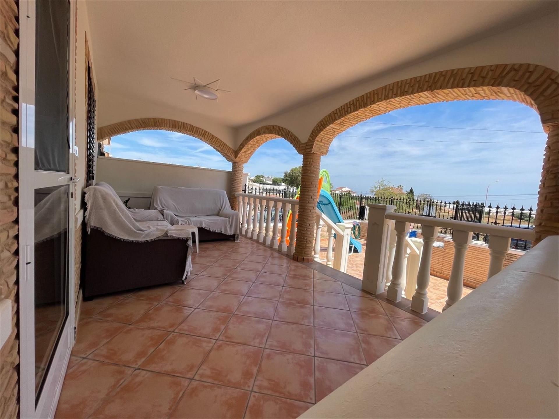 Terrace of House or chalet for sale in Pilar de la Horadada  with Air Conditioner, Terrace and Swimming Pool