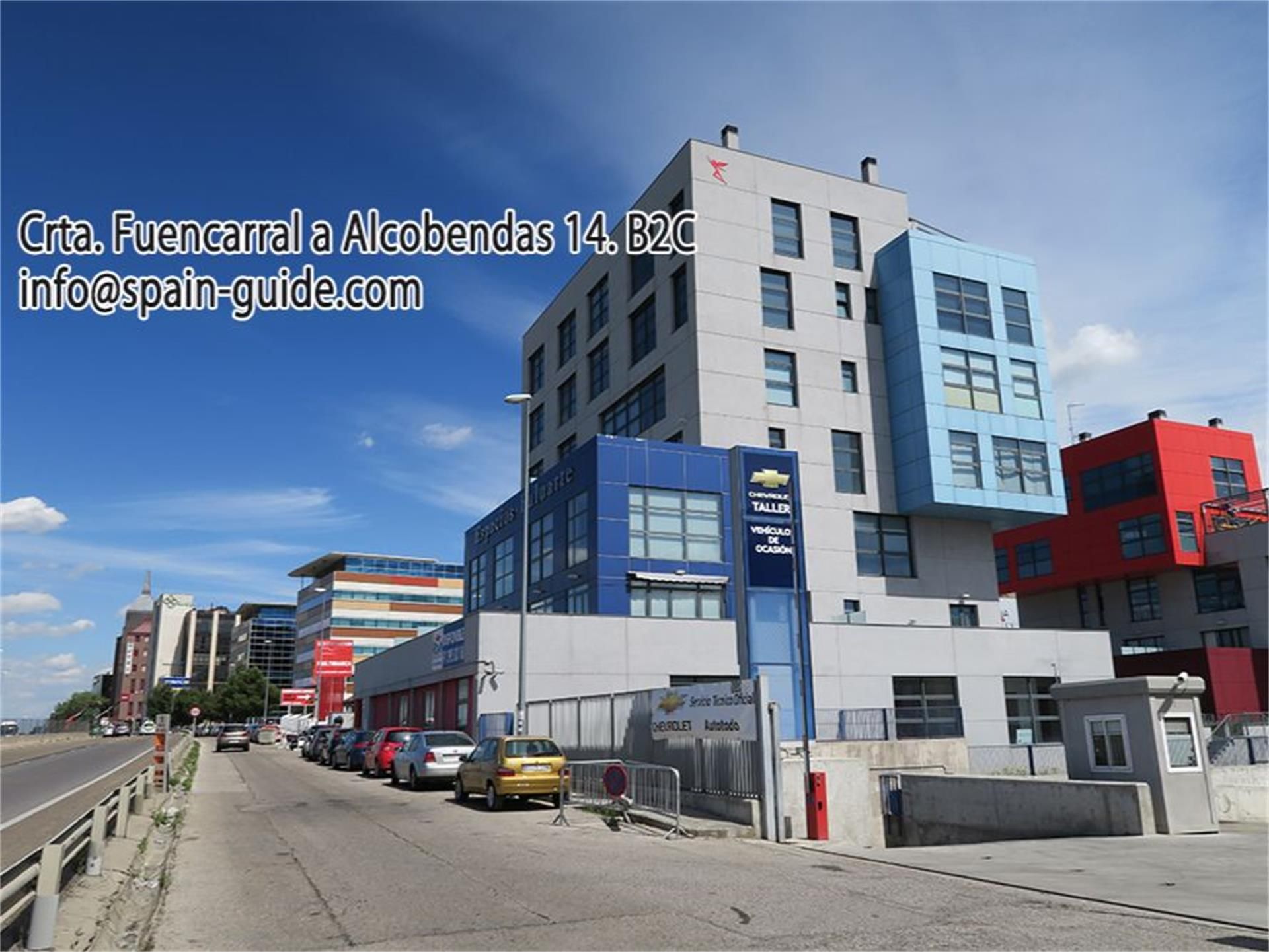Vista exterior de Oficina en venta en  Madrid Capital con Aire acondicionado, Calefacción y Terraza