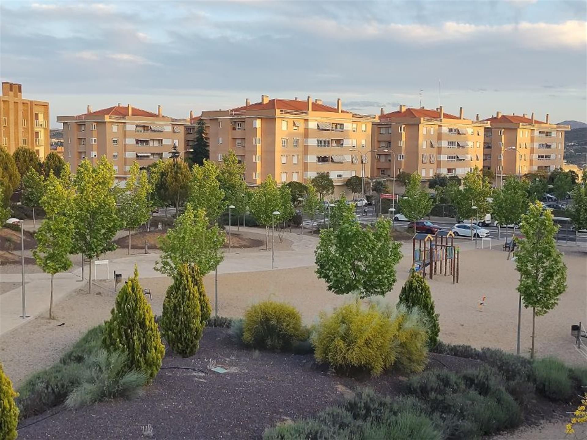 Exterior view of Flat for sale in  Toledo Capital  with Air Conditioner, Heating and Private garden