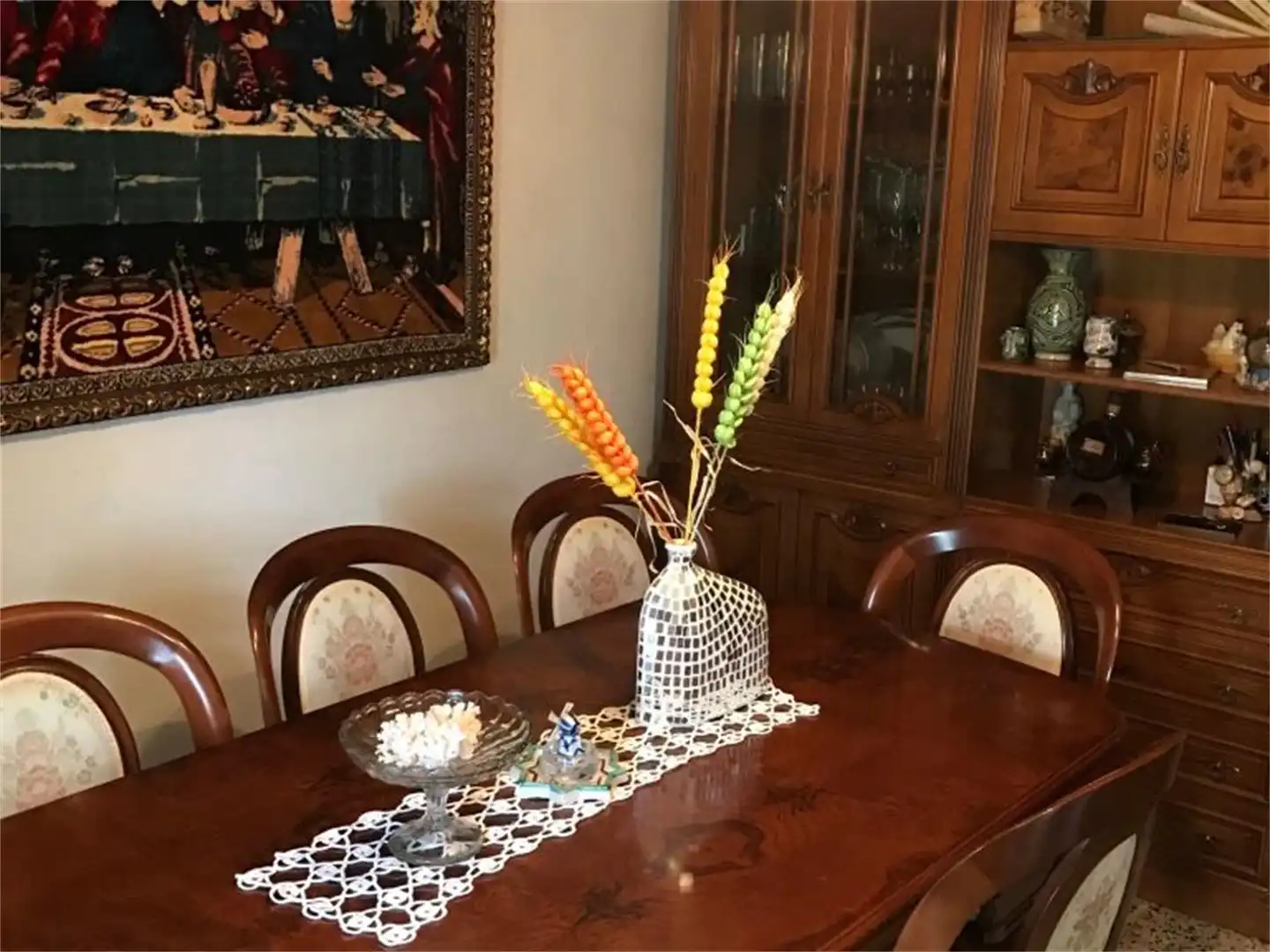 Flat for sale in Calle Humbría, 3, Cubel Dining room of Flat for sale in Cubel with Heating, Private garden and Storage room