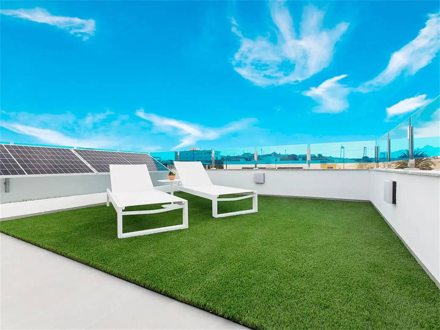 Terrassa de Casa o xalet en venda en Orihuela amb Aire condicionat, Jardí privat i Terrassa