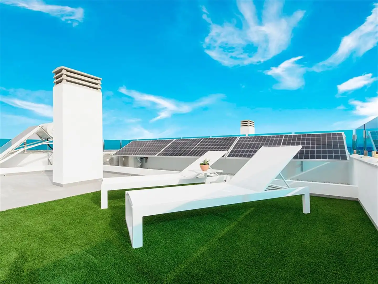 Terrassa de Casa o xalet en venda en Orihuela amb Aire condicionat, Jardí privat i Terrassa