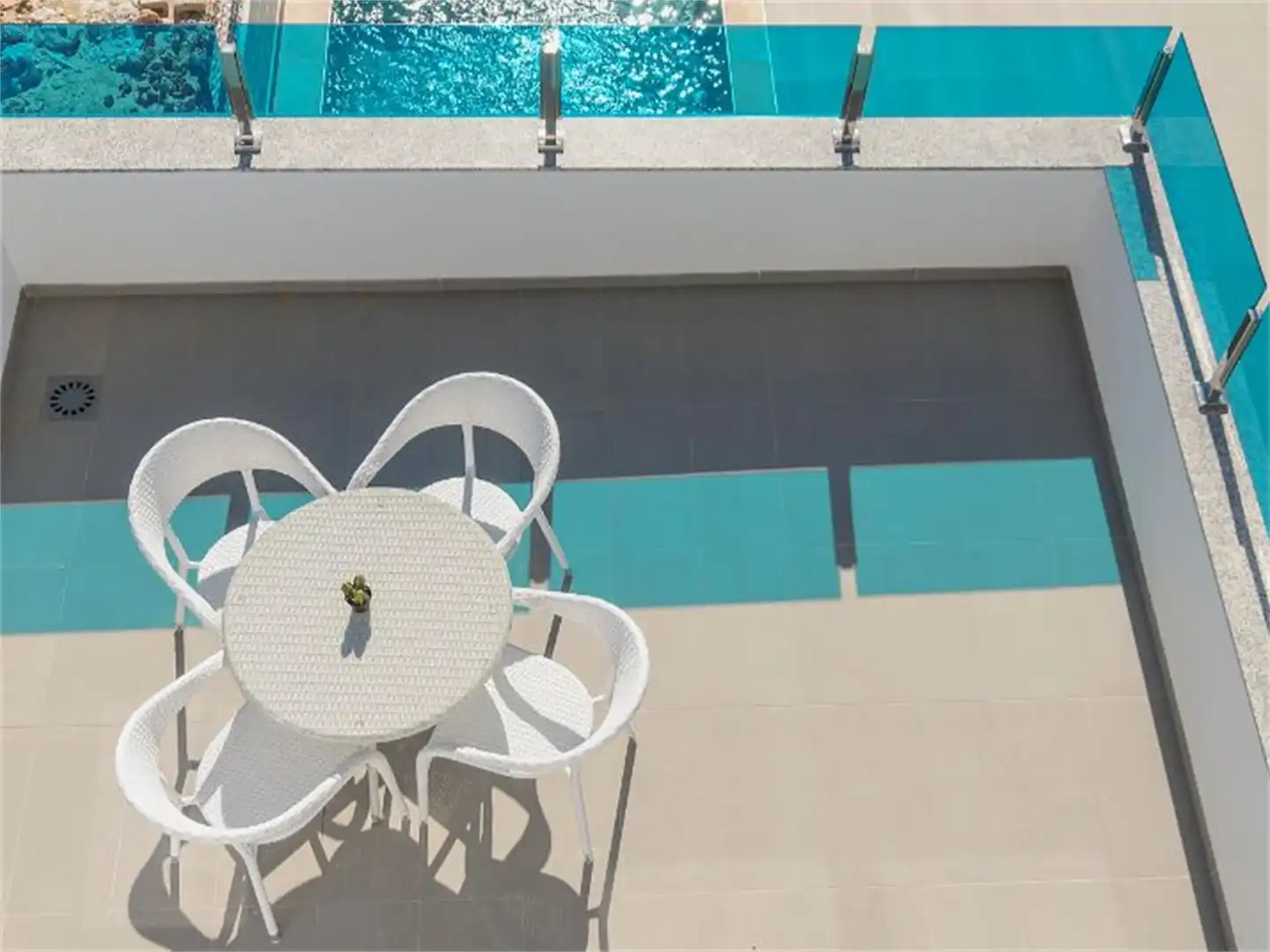 Piscina de Casa o xalet en venda en Orihuela amb Aire condicionat, Jardí privat i Terrassa