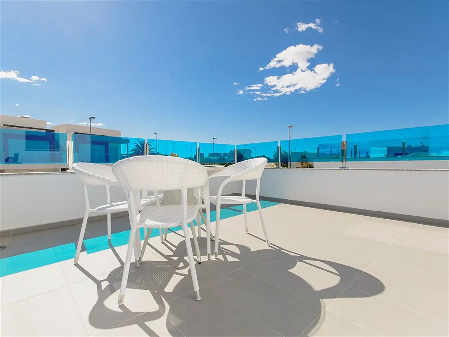 Terrassa de Casa o xalet en venda en Orihuela amb Aire condicionat, Jardí privat i Terrassa