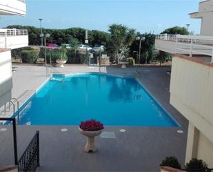 Swimming pool of Apartment to rent in Alcalà de Xivert  with Air Conditioner, Private garden and Terrace