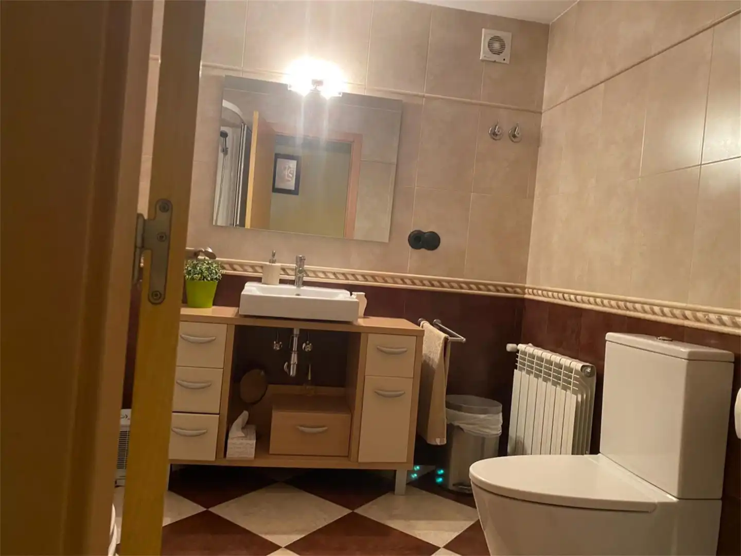 Baño de Casa adosada en venta en Benasal con Calefacción, Horno y Lavadora