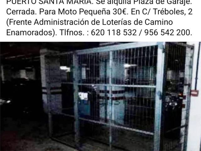 Garaje en Alquiler en Calle del Noray, 1 en Crevillet