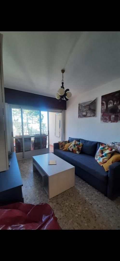 Living room of Flat to rent in O Grove    with Heating, Private garden and Terrace