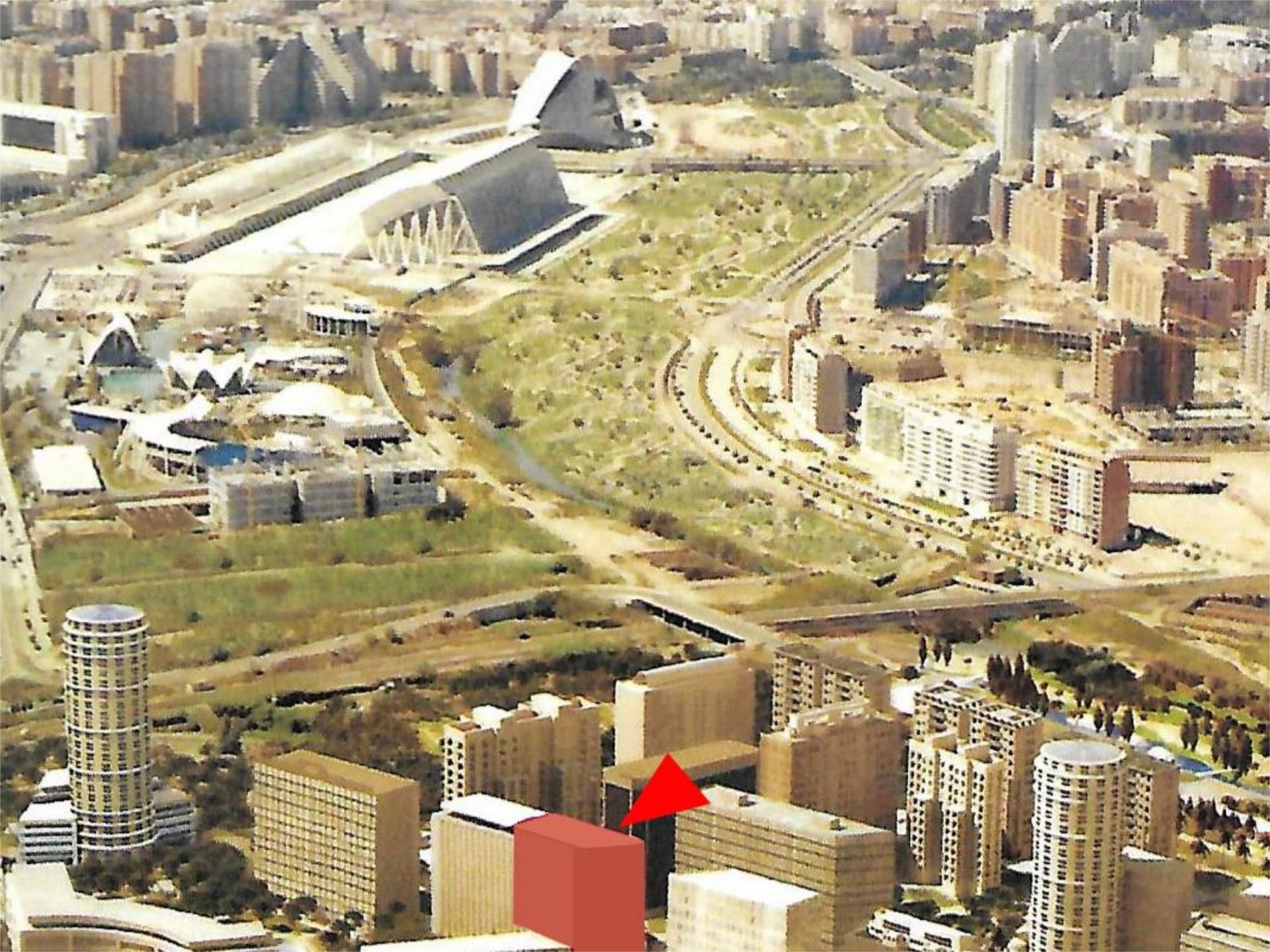 Vista exterior de Residencial en venda en  Valencia Capital