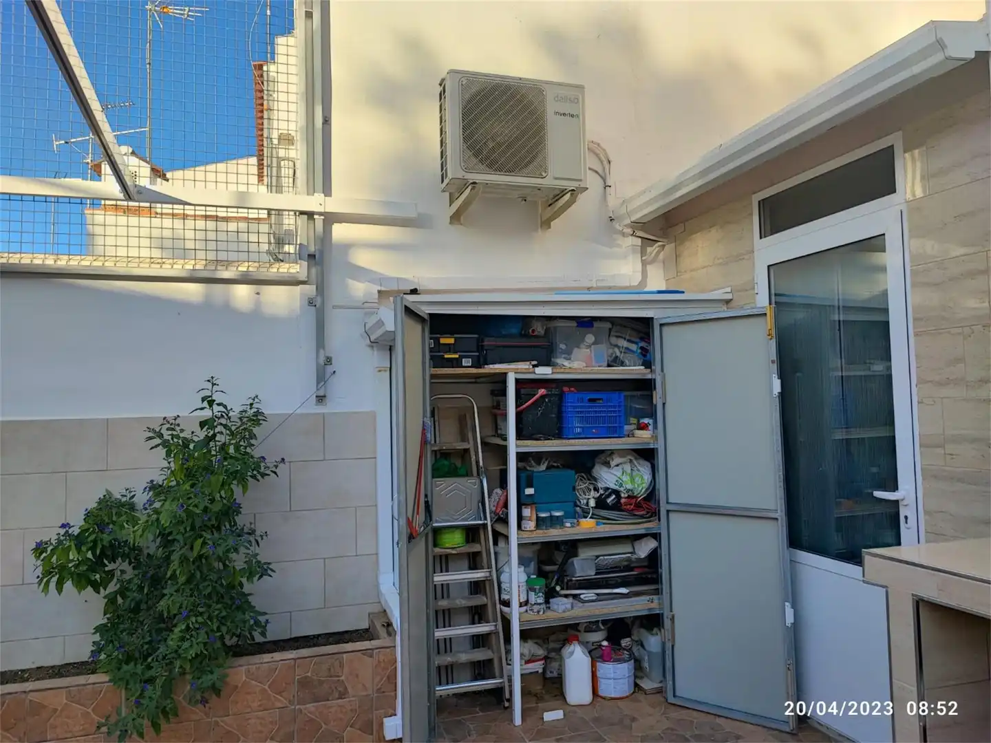 Garden of Detached homes for sale in Castuera  with Air Conditioner, Terrace and Balcony