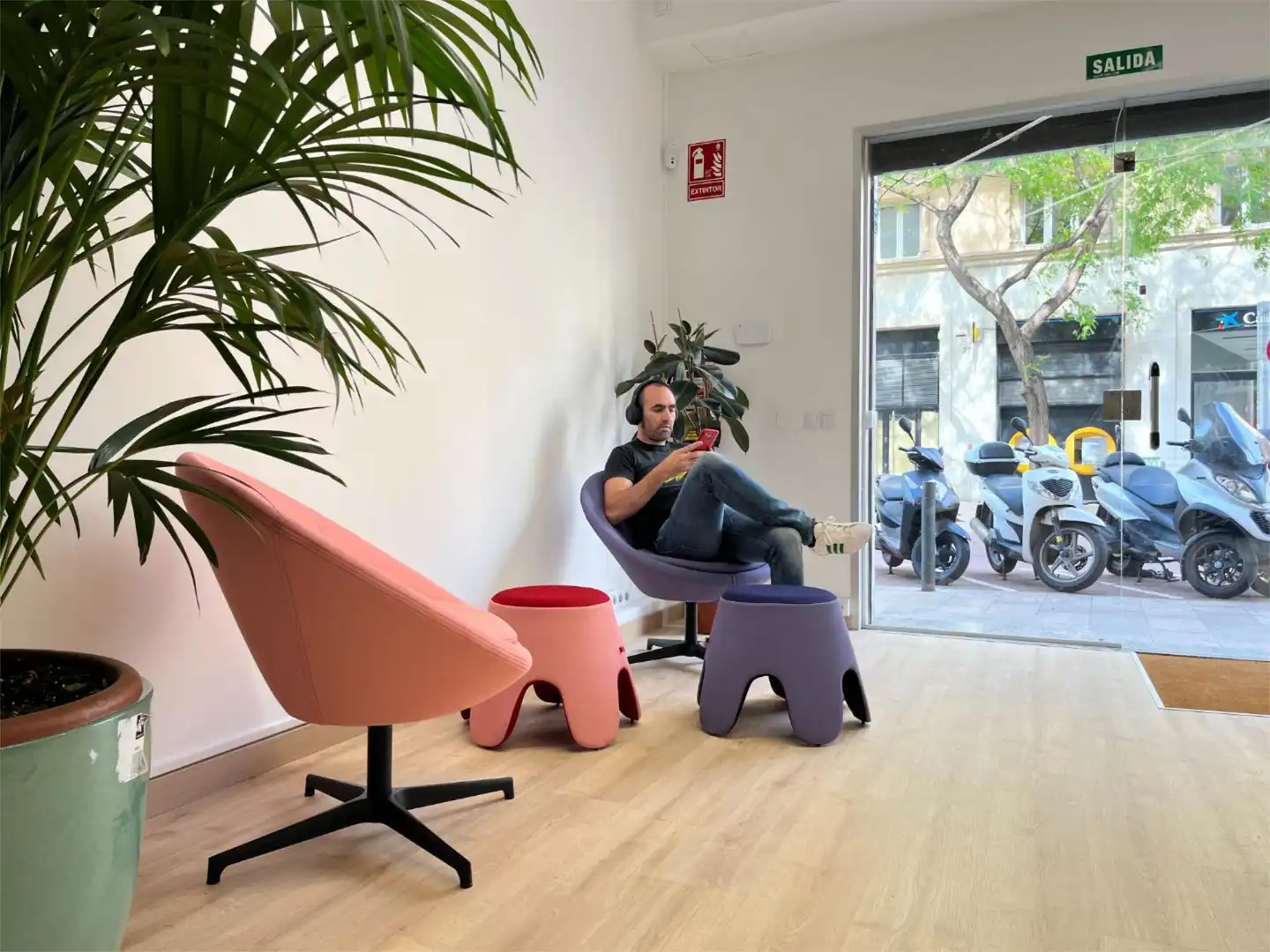 Oficina de alquiler en Carrer del Clot, 36, El Clot Oficina de alquiler en Barcelona con Aire acondicionado, Calefacción y Parquet