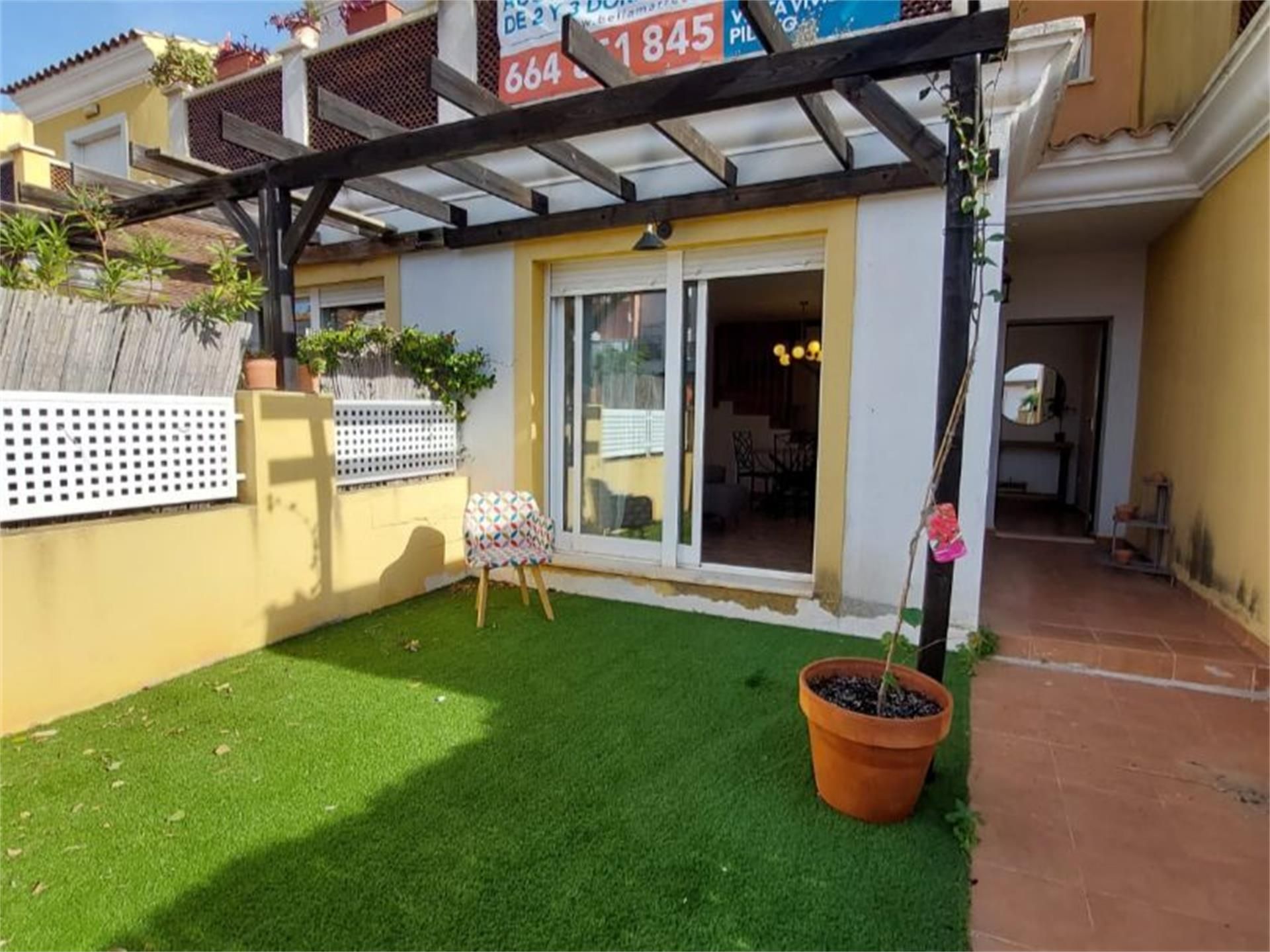 Terrace of Single-family semi-detached to rent in Alcalà de Xivert  with Air Conditioner, Heating and Private garden