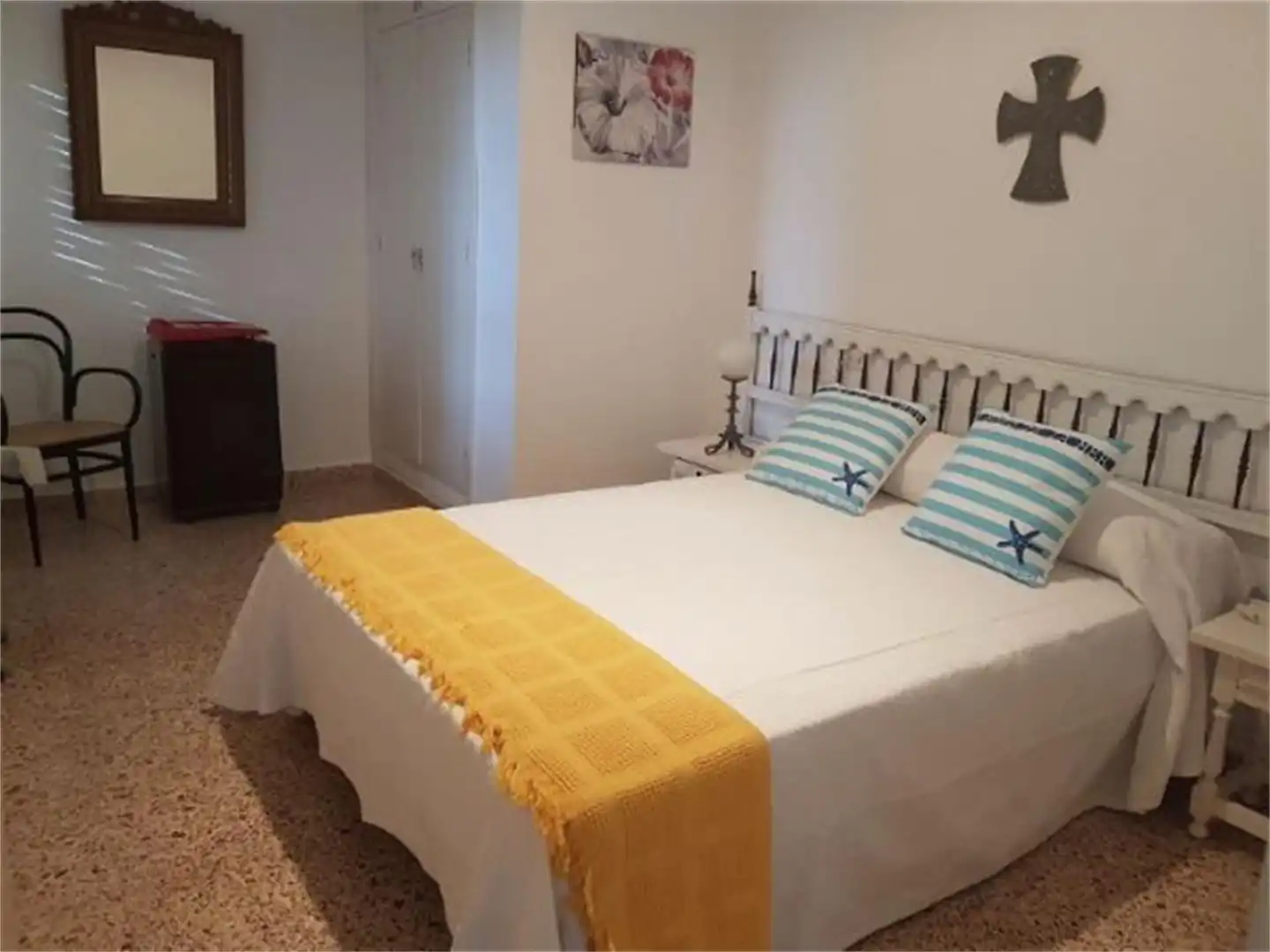 Bedroom of Flat for rent in Alicante / Alacant  with Private garden, Terrace and Furnished