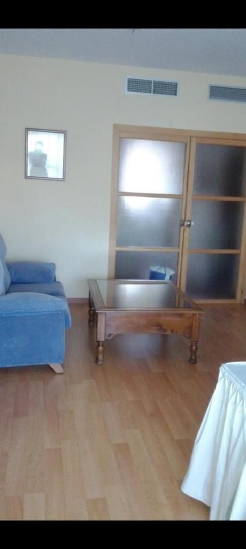 Living room of Flat for sale in  Sevilla Capital  with Air Conditioner, Heating and Parquet flooring