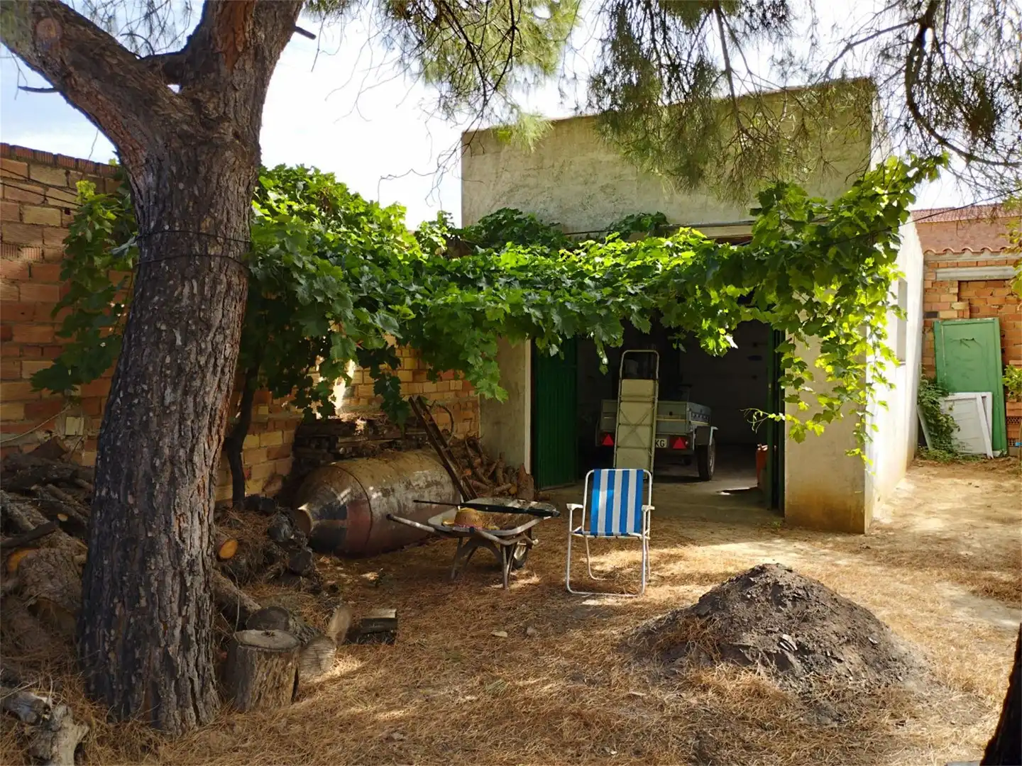 Casa o chalet en venta en Calle Santa Rosa de Lima, 41, Los Pozuelos de Calatrava Jardín de Casa o chalet en venta en Los Pozuelos de Calatrava con Aire acondicionado, Calefacción y Jardín privado
