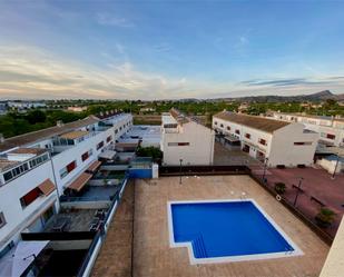 Exterior view of Flat for sale in Carcaixent  with Air Conditioner, Terrace and Swimming Pool