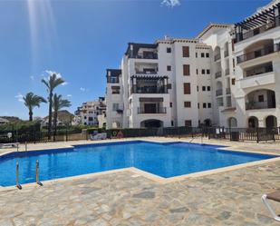 Swimming pool of Apartment for sale in  Murcia Capital  with Air Conditioner, Terrace and Swimming Pool